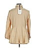 Pomander Place Tan 3/4 Sleeve Blouse Size XL - photo 2
