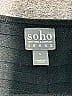 Soho Black Pullover Sweater Size L - photo 7
