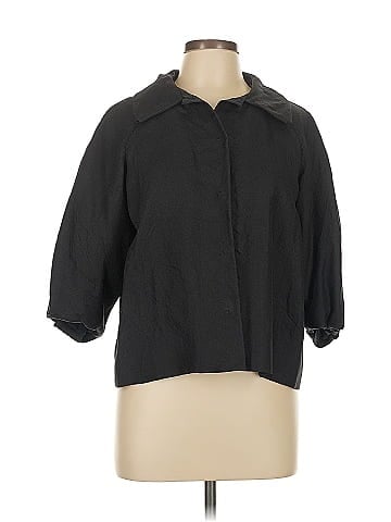 Lanvin 3/4 Sleeve Silk Top (view 1)