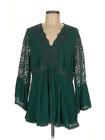 Torrid 3/4 Sleeve Blouse (view 1)