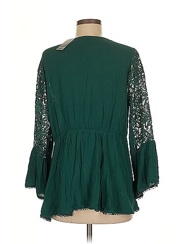 Torrid 3/4 Sleeve Blouse (view 2)