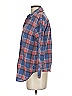 Rivet & Thread Plaid Blue 3/4 Sleeve Blouse Size XS - photo 5