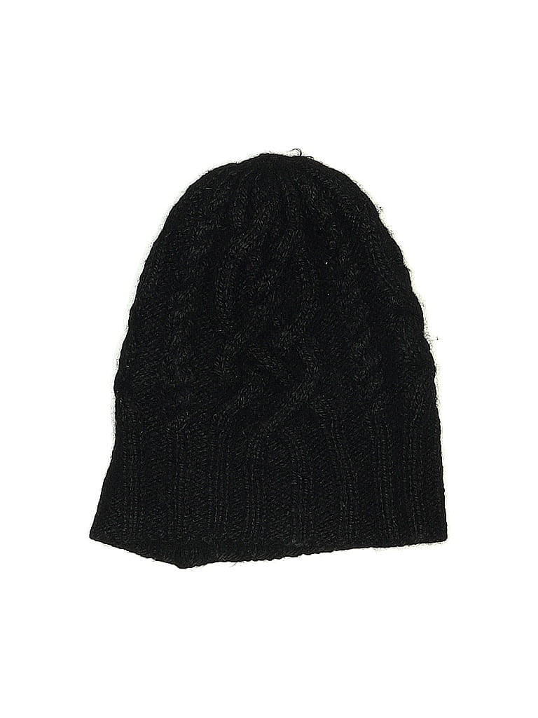 Eugenia Kim 100% Baby Alpaca Black Beanie One size - photo 1