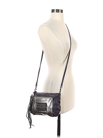 B Makowsky Leather Crossbody Bag (view 2)