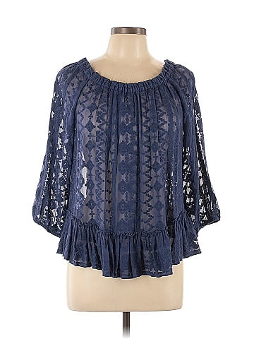 Rebecca Taylor 3/4 Sleeve Blouse (view 1)