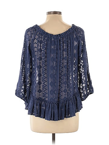 Rebecca Taylor 3/4 Sleeve Blouse (view 2)