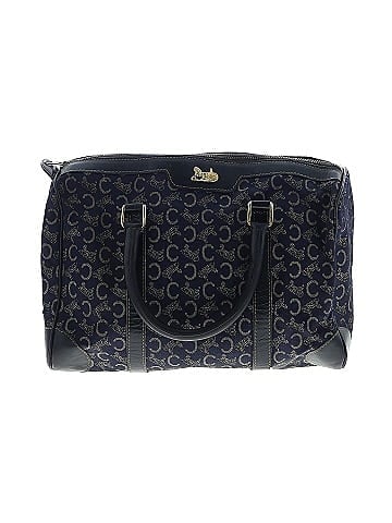 Céline Vintage Macadam Canvas Boston Bag (view 1)