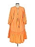 FP BEACH 100% Cotton Orange Casual Dress Size S - photo 2