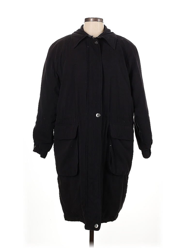 London Fog Black Coat Size S - photo 1