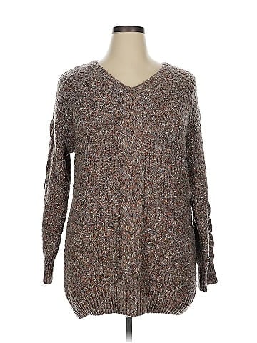 Adrienne Vittadini Pullover Sweater (view 1)