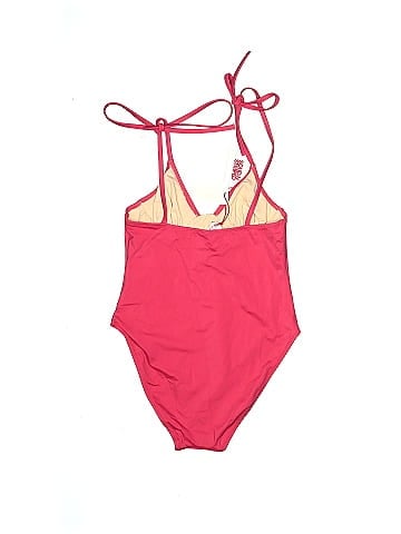 Solid & Striped One Piece Swimsuit (view 2)