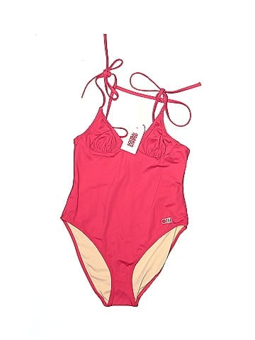 Solid & Striped One Piece Swimsuit (view 1)