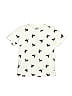 Air Jordan 100% Cotton Floral Ivory Short Sleeve T-Shirt Size 13 (big kids) - photo 1