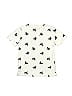 Air Jordan 100% Cotton Floral Ivory Short Sleeve T-Shirt Size 13 (big kids) - photo 2