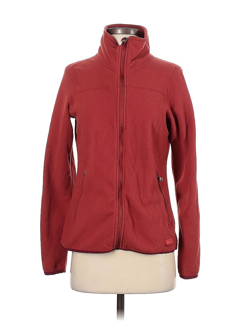 REI Co Op 100% Polyester Red Fleece Size S - photo 1