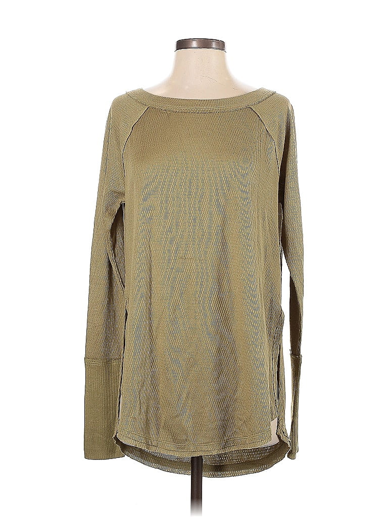 We the Free Tan Long Sleeve T-Shirt Size XS - photo 1