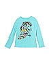 The Children's Place 100% Cotton Teal Blue Long Sleeve T-Shirt Size 14 (big kids) - photo 1