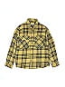 Zara Kids 100% Cotton Plaid Yellow Long Sleeve Button-Down Shirt Size 10 - photo 1