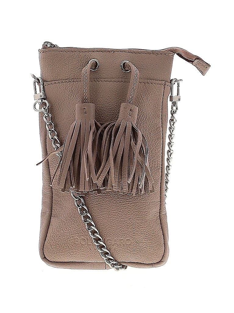 Bolongaro Trevor 100% Leather Tan Leather Shoulder Bag One size - photo 1