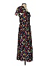 Tanya Taylor 100% Silk Floral Black Casual Dress Size S - photo 4