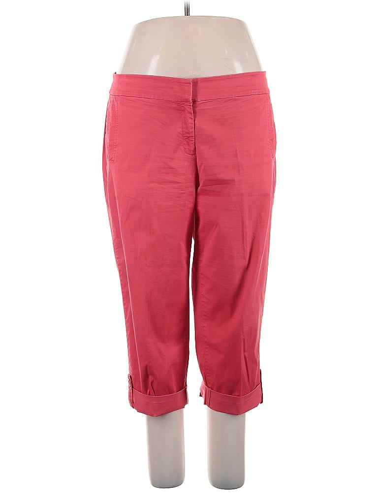 Pre-owned Eileen Fisher Casual Pants In Red