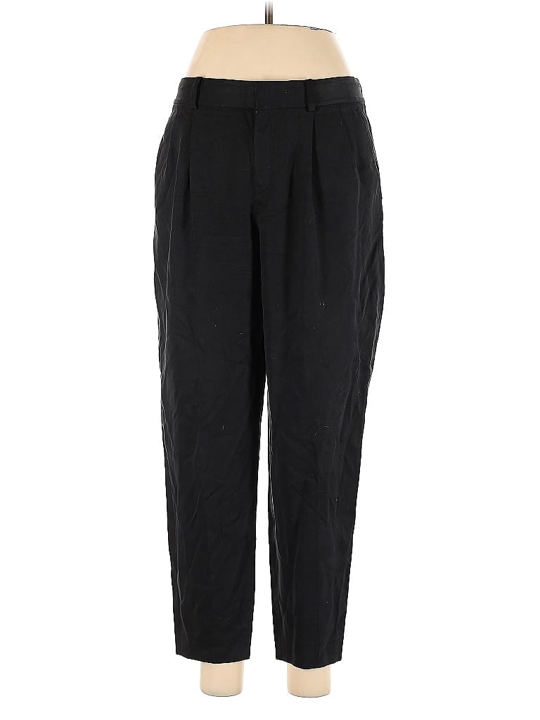 Elie Tahari 100% Tencel Black Casual Pants Size 6 - photo 1