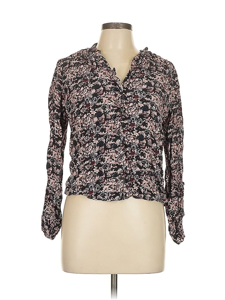 Pre-owned Paris Atelier & Other Stories Long Sleeve Blouse In Pink
