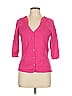 Pink Tartan 100% Cotton Pink Cardigan Size L - photo 1