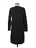 Piazza Sempione Solid Black Casual Dress Size EU (IT) 42 / US 6 - photo 2