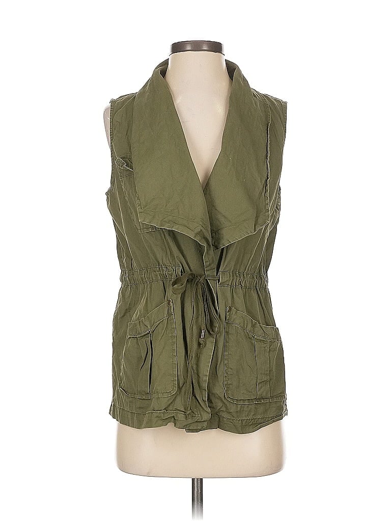 Pre-owned Daniel Rainn Vest In Green