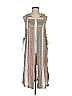 Mystree Stripes Gray Casual Dress Size S - photo 1