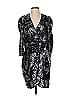 Tanya Taylor 100% Polyester Silver Cocktail Dress Size 4 - photo 1