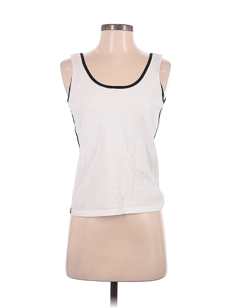 Worth White Sleeveless T-Shirt Size S - photo 1