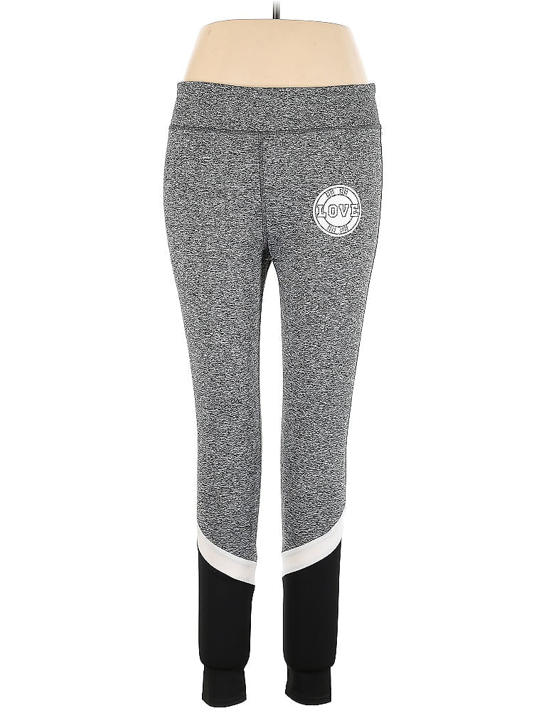 Pre-owned Assorted Brands Active Pants In Gray