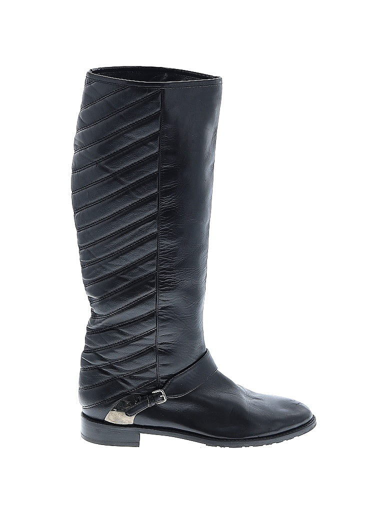 Pre-owned Stuart Weitzman Boots In Black
