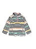Joules 100% Polyester Stripes White Jacket Size 5 (big kids) - photo 1