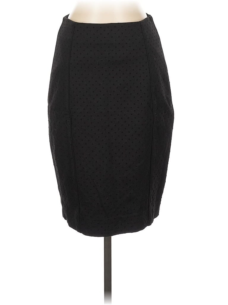 Pre-owned White House Black Market Formal Skirt In Black