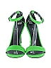 Barneys New York Color Block Green Heels Size EU 38 - photo 2
