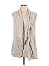 XCVI 100% Cotton Tan Vest Size L - photo 1
