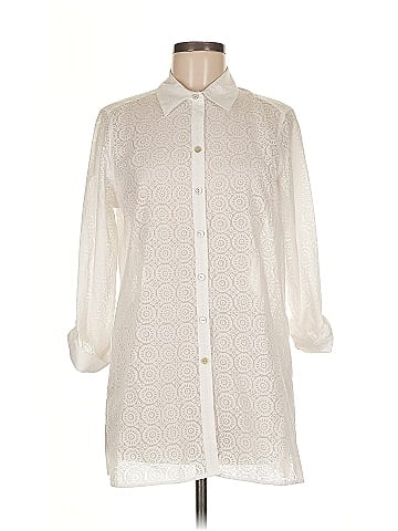 Foxcroft 3/4 Sleeve Blouse (view 1)