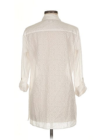 Foxcroft 3/4 Sleeve Blouse (view 2)