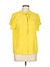 ETRO Yellow Short Sleeve Blouse Size EU (IT) 46 / US 10 - photo 1
