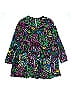 Stella McCartney 100% Rayon Print Green Black Printed Dress Size 12 (big kids) - photo 2
