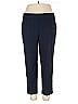 Avenue Solid Blue Casual Pants Size 18 - photo 1