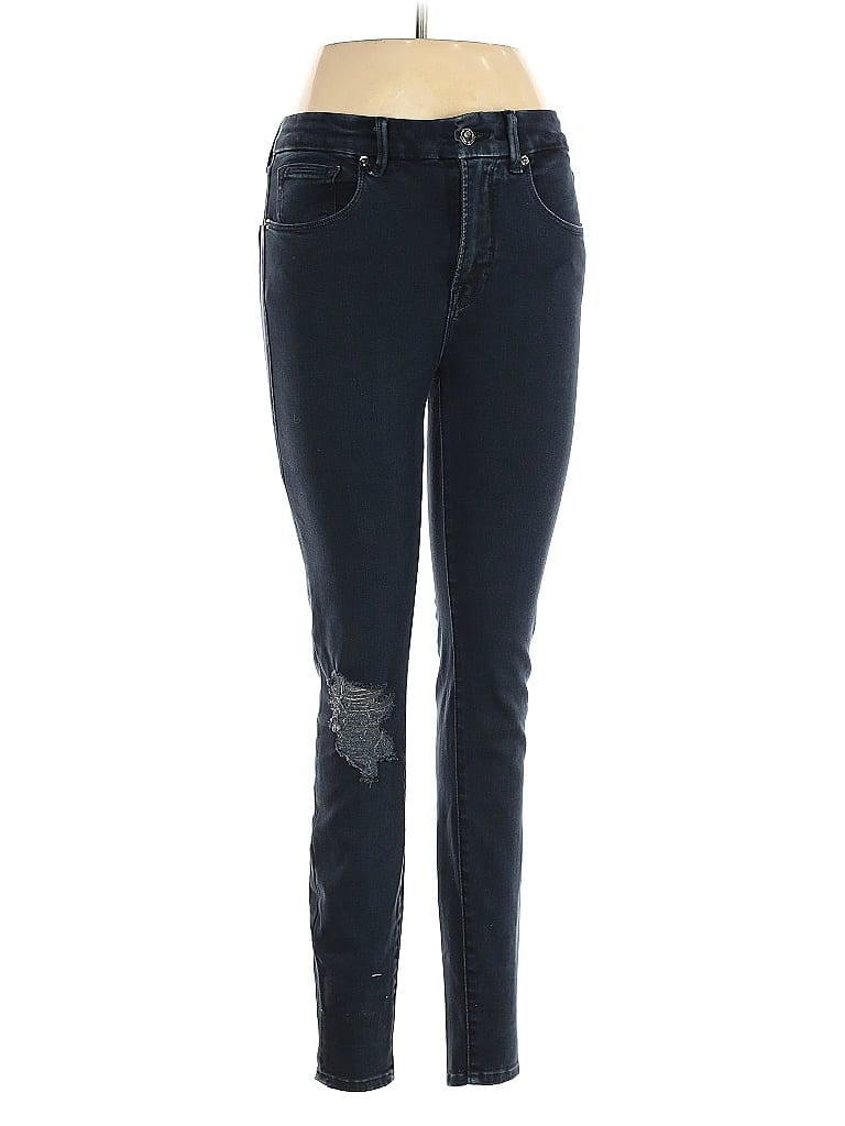 Pre-owned Good American Jeans In Blue