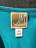 JM Collection Teal Sleeveless Top Size XL - photo 3