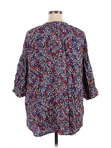 Dear John 3/4 Sleeve Blouse (view 2)