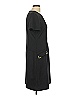 Donna Morgan Solid Black Casual Dress Size 10 - photo 4