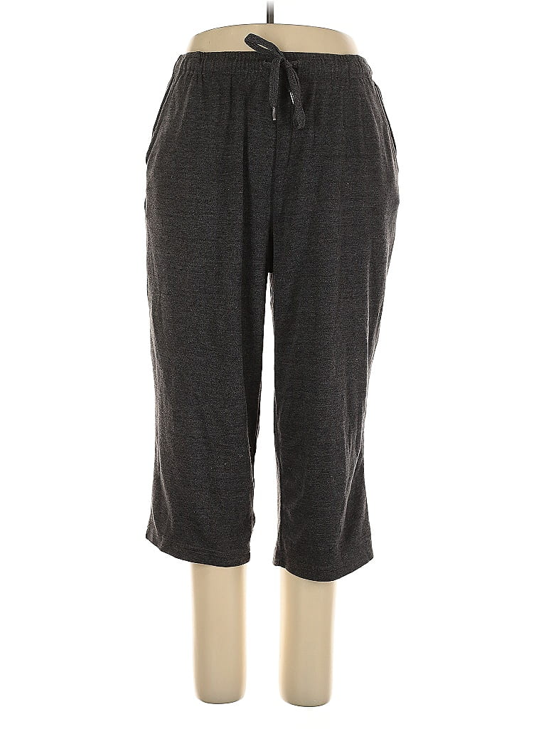 Woman Within Gray Casual Pants Size 18 - photo 1