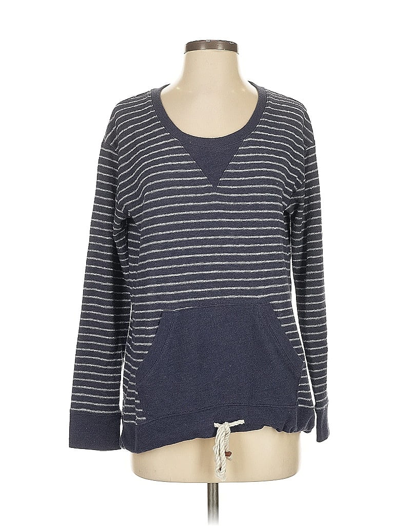 Pre-owned Saturday Sunday Long Sleeve T-shirt In Blue